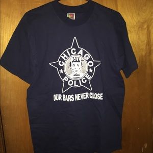 Chicago Police x Mad magazine tee